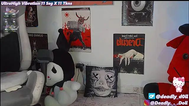 Deadly Doll online show from February 20, 2025, 2:07 am