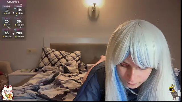 ShiroiFubuki online show from October 9, 2025, 6:52 pm