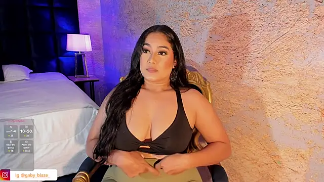Snapshot of Gaby_Blaze chatting on March 11, 2025, 7:25 pm Gaby Blaze online show from March 11, 2025, 7:25 pm