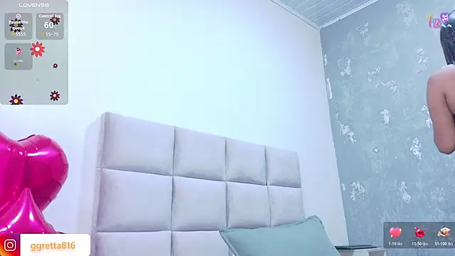 Snapshot of _Gretta chatting on February 13, 2026, 8:09 pm Gretta online show from February 13, 2026, 8:09 pm