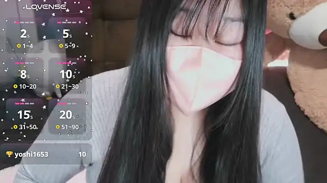 yuinyan3150 online show from March 21, 2025, 3:12 am