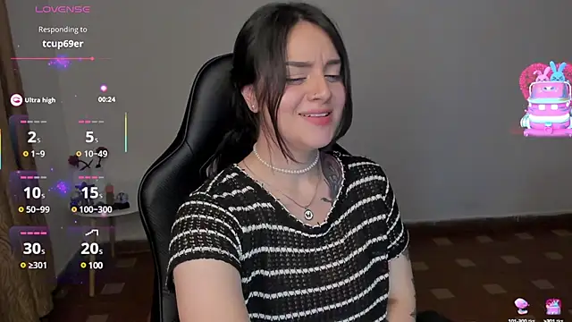 Snapshot of anaveleeez chatting on February 6, 2025, 10:14 am anaveleeez online show from February 6, 2025, 10:14 am