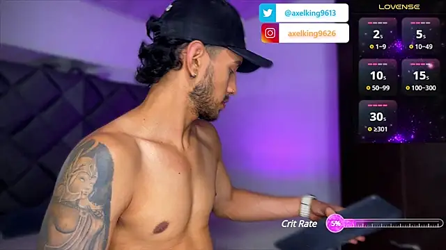 AxelKing1326 online show from March 5, 2025, 9:59 pm