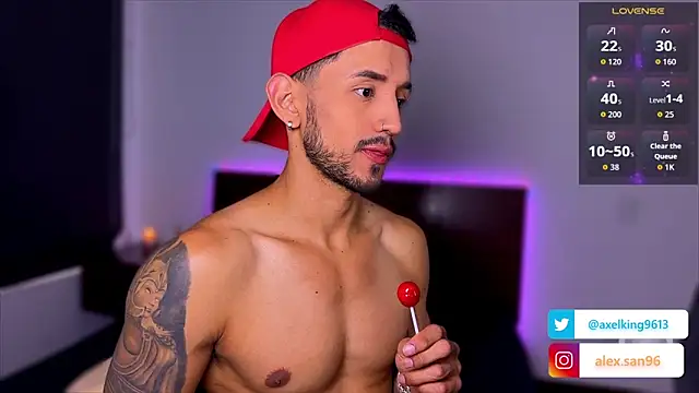 AxelKing1326 online show from September 27, 2025, 10:27 pm