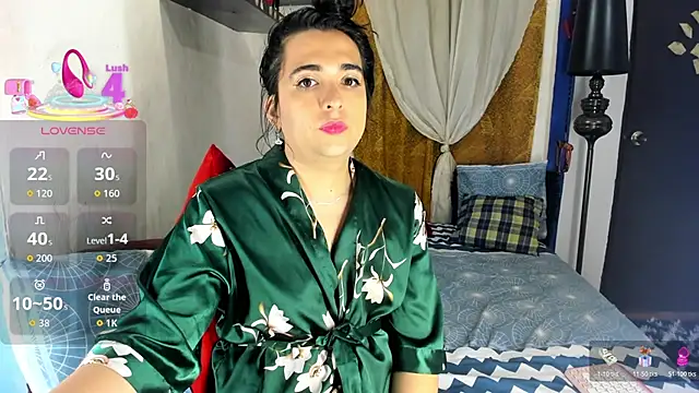 Snapshot of SARAMISHA chatting on November 29, 2025, 1:50 am SARAMISHA online show from November 29, 2025, 1:50 am