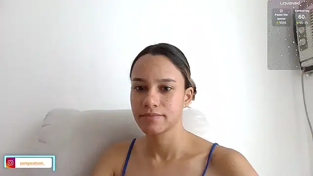 Snapshot of SamanthaWatson chatting on May 31, 2026, 12:55 pm SamanthaWatson online show from May 31, 2026, 12:55 pm