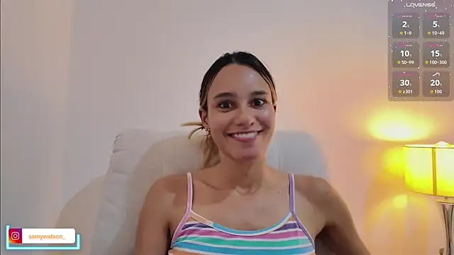 Snapshot of SamanthaWatson chatting on March 17, 2026, 12:35 am SamanthaWatson online show from March 17, 2026, 12:35 am
