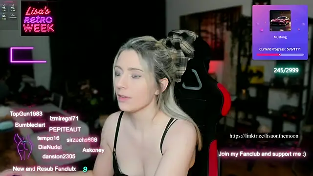 Lisaonthemoon online show from February 25, 2025, 11:15 pm