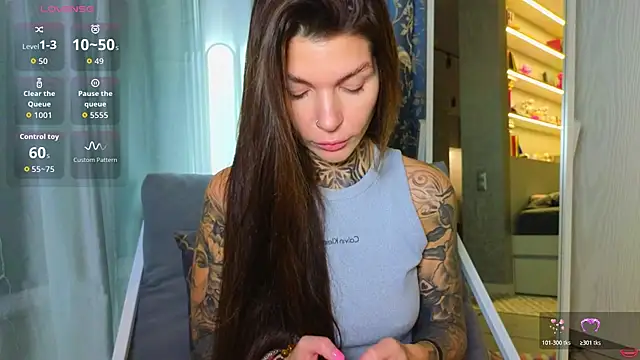 Snapshot of tattooedBabyy chatting on March 23, 2026, 9:20 am tattooedBabyy online show from March 23, 2026, 9:20 am