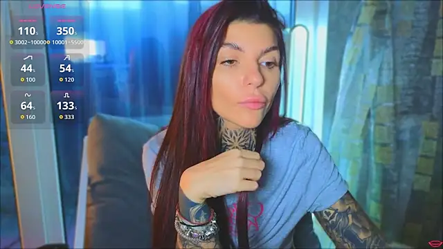 Snapshot of tattooedBabyy chatting on May 23, 2026, 8:46 am tattooedBabyy online show from May 23, 2026, 8:46 am