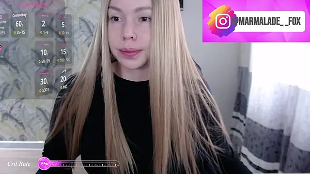 Snapshot of Marmalade_Fox chatting on July 23, 2026, 9:39 am Marmalade Fox online show from July 23, 2026, 9:39 am