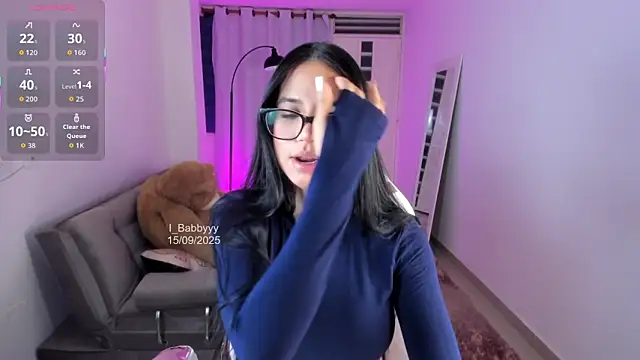 Snapshot of i_babbyyyy chatting on September 16, 2025, 1:50 am i babbyyyy online show from September 16, 2025, 1:50 am