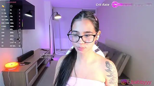 Snapshot of i_babbyyyy chatting on November 5, 2025, 2:36 am i babbyyyy online show from November 5, 2025, 2:36 am