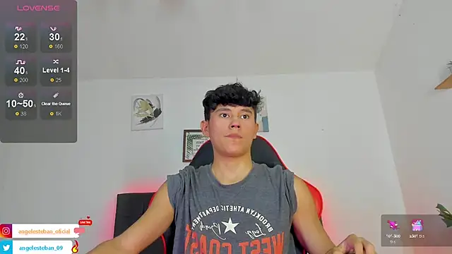 Angel esteban fx online show from October 3, 2025, 3:09 am