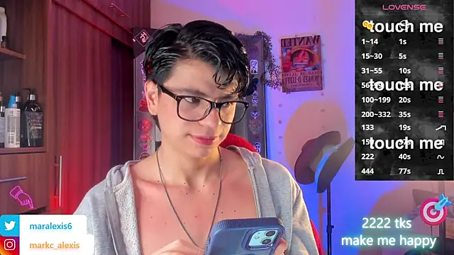 Snapshot of marckalexis chatting on May 31, 2026, 2:12 pm marckalexis online show from May 31, 2026, 2:12 pm