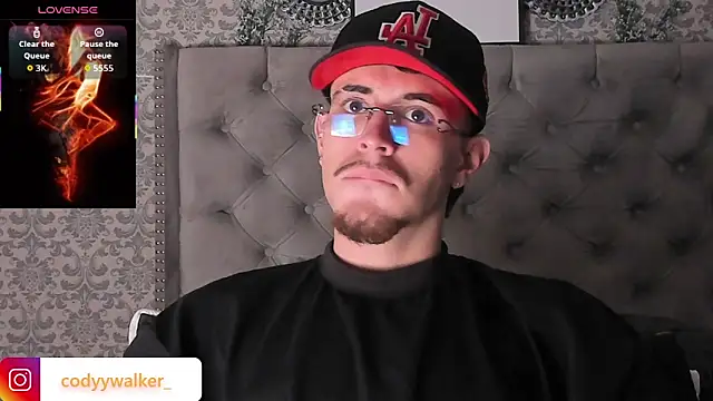 Snapshot of CodyWalkerR chatting on January 6, 2026, 5:28 pm CodyWalkerR online show from January 6, 2026, 5:28 pm