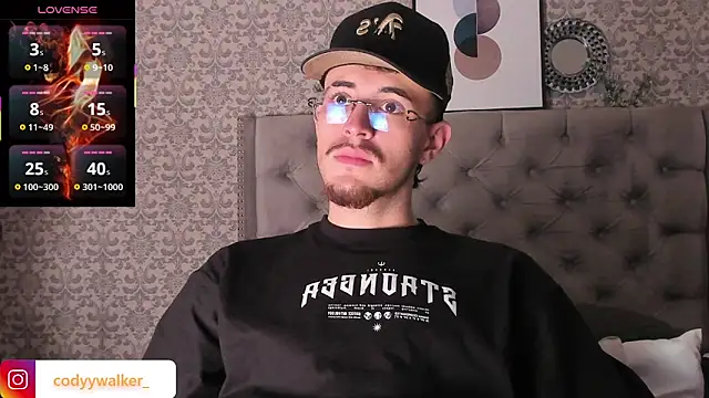 Snapshot of CodyWalkerR chatting on January 9, 2026, 5:20 pm CodyWalkerR online show from January 9, 2026, 5:20 pm