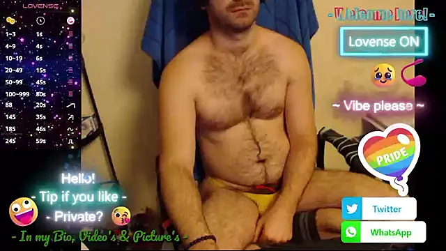 RealManHaveHairy online show from November 24, 2025, 5:40 am