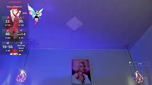 ScarletGV online show from December 5, 2025, 5:50 am