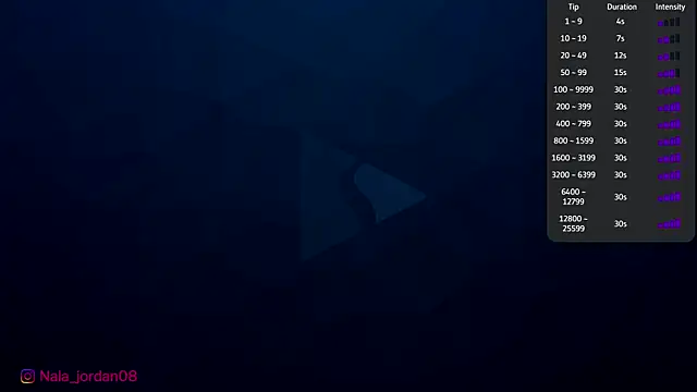 Nala j8 online show from March 30, 2026, 10:28 am