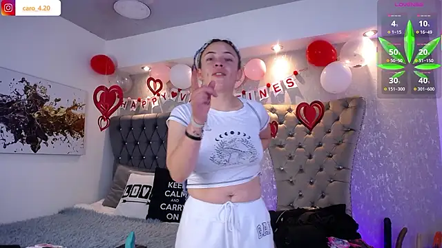 CaroFisher online show from February 20, 2026, 1:24 pm