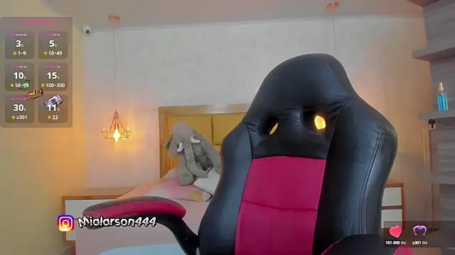 LARSONMIA online show from March 21, 2025, 12:17 pm