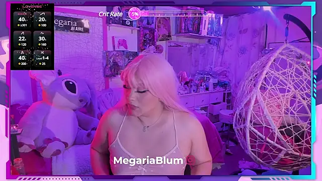 Snapshot of MegariaB chatting on February 28, 2025, 4:32 am MegariaB online show from February 28, 2025, 4:32 am