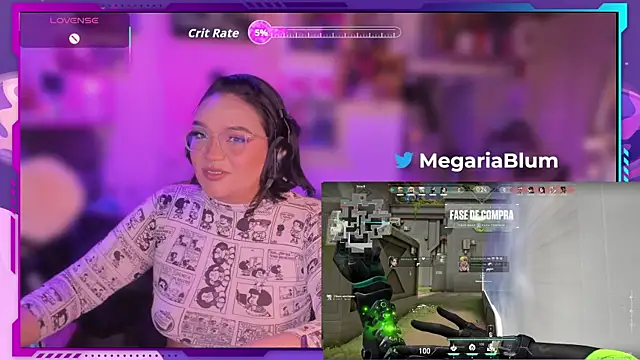 Snapshot of MegariaB chatting on December 15, 2025, 4:18 am MegariaB online show from December 15, 2025, 4:18 am