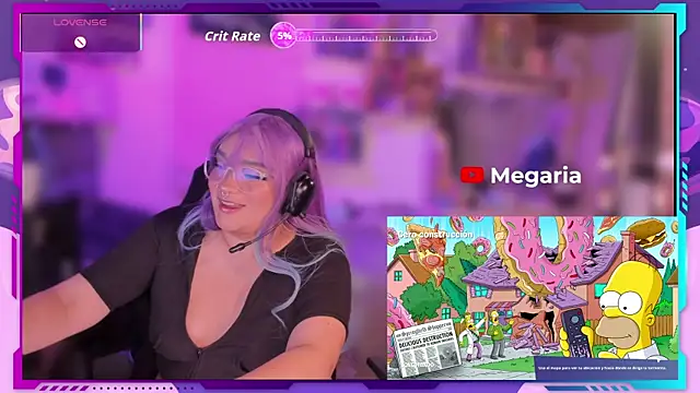 Snapshot of MegariaB chatting on December 2, 2025, 4:14 am MegariaB online show from December 2, 2025, 4:14 am