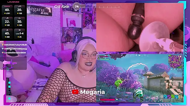 Snapshot of MegariaB chatting on February 14, 2025, 7:28 am MegariaB online show from February 14, 2025, 7:28 am