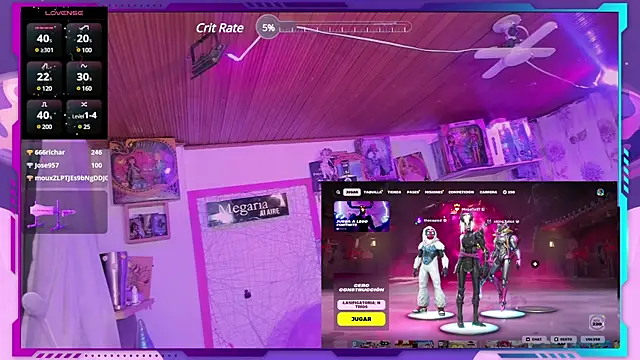 Snapshot of MegariaB chatting on February 10, 2025, 7:15 am MegariaB online show from February 10, 2025, 7:15 am