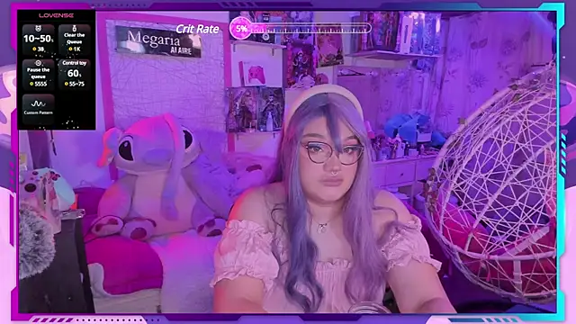 Snapshot of MegariaB chatting on February 27, 2025, 4:46 am MegariaB online show from February 27, 2025, 4:46 am