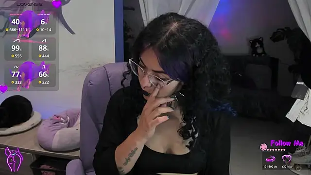 Snapshot of witchviolet chatting on January 7, 2026, 4:17 am witchviolet online show from January 7, 2026, 4:17 am