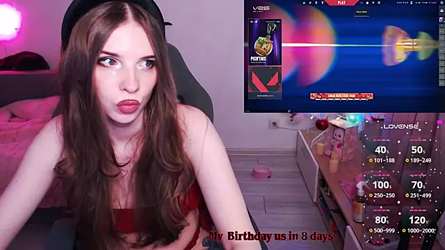 AmyBoop online show from February 21, 2026, 8:22 pm