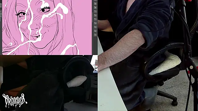 DrenchedArt online show from February 26, 2025, 5:21 pm