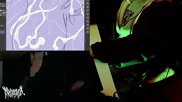 DrenchedArt online show from February 4, 2025, 7:51 am