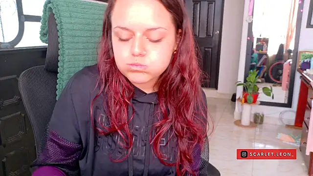 Scarletleon77 online show from August 3, 2026, 6:03 pm