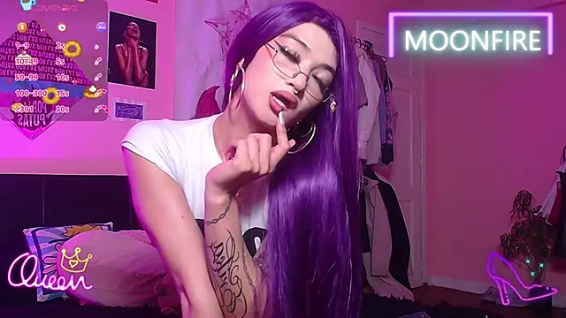 Snapshot of moonfiredancer chatting on June 4, 2026, 3:11 am moonfiredancer online show from June 4, 2026, 3:11 am