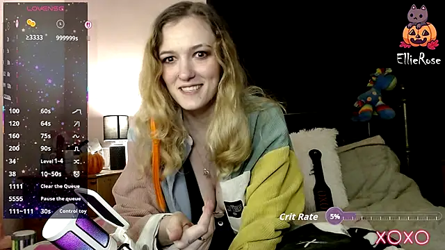 EllieeRose online show from November 9, 2025, 2:48 am