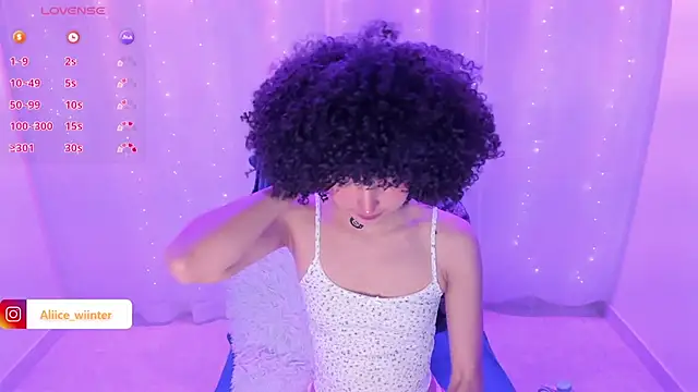 Alice winter  online show from January 18, 2025, 8:40 pm