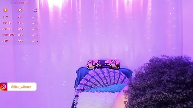 Alice winter  online show from January 13, 2025, 8:15 pm