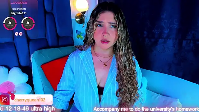 Cherryyquen online show from September 20, 2025, 4:34 pm