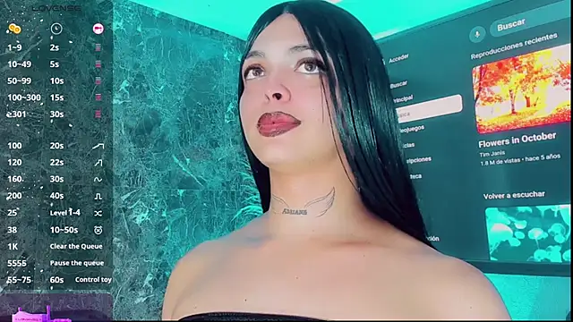 Emmaa Saenz  online show from October 23, 2025, 9:57 pm