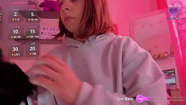 saralolo420 online show from February 8, 2026, 6:16 pm