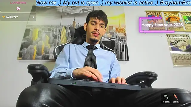 Snapshot of BRAYHAMBROWN chatting on January 15, 2026, 3:10 am BRAYHAMBROWN online show from January 15, 2026, 3:10 am