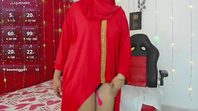 AishaAmin  online show from April 1, 2026, 1:41 pm