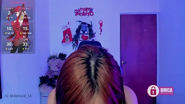 Snapshot of Alana_Pherson chatting on December 5, 2024, 4:26 am Alana Pherson online show from December 5, 2024, 4:26 am