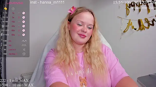 Snapshot of HANNA_MONTANAS chatting on May 14, 2026, 7:00 pm HANNA MONTANAS online show from May 14, 2026, 7:00 pm