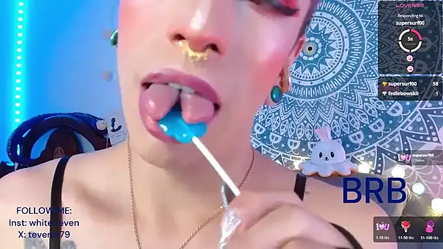 Snapshot of tevenwhiite chatting on January 8, 2026, 5:52 pm tevenwhiite online show from January 8, 2026, 5:52 pm