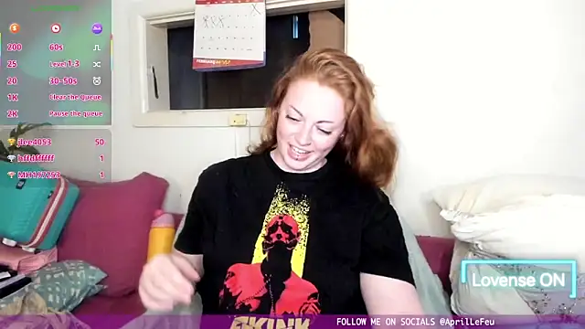 aaprill online show from February 9, 2026, 8:34 am